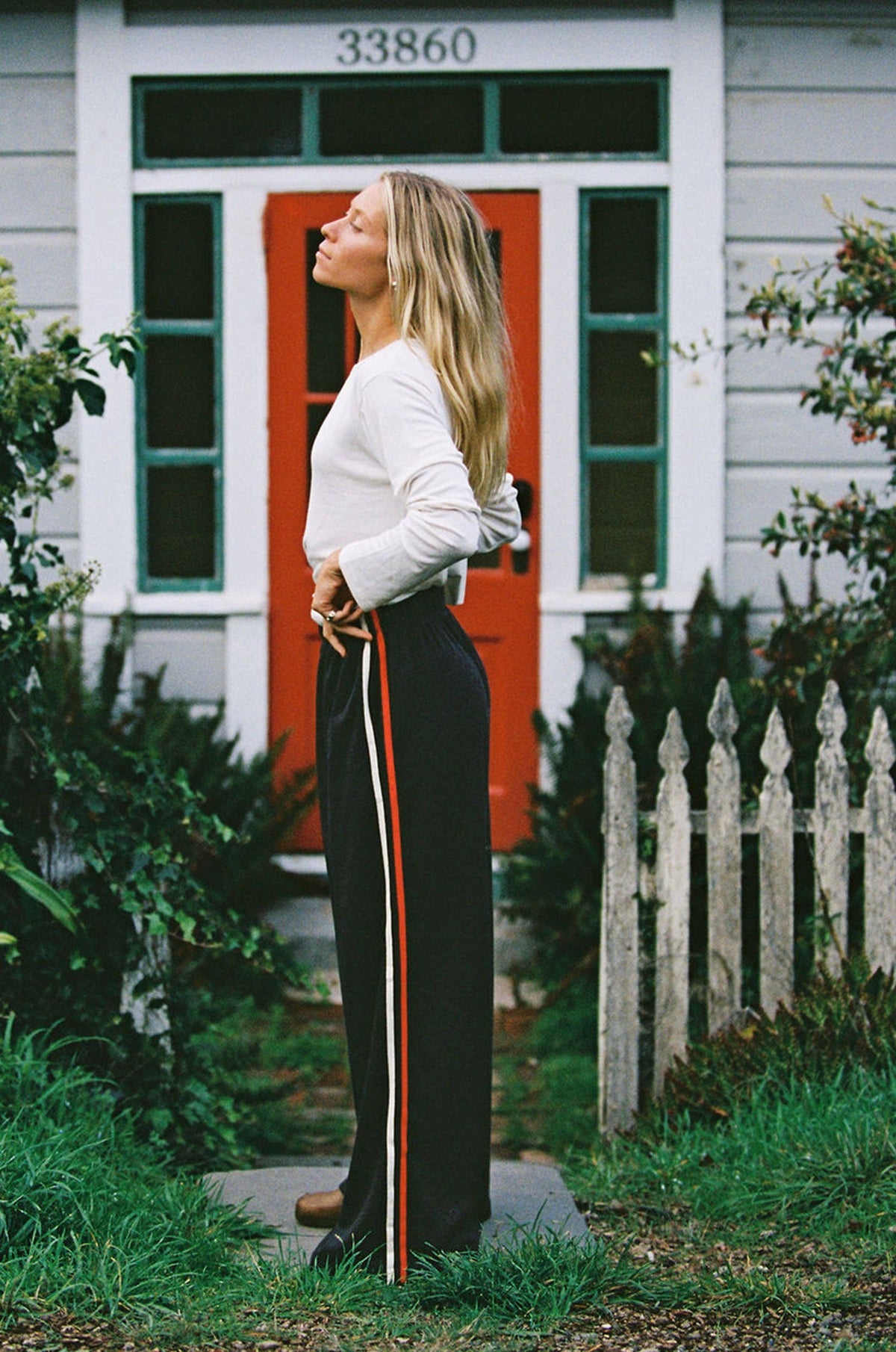 Fleece Track Pant: Charcoal / S