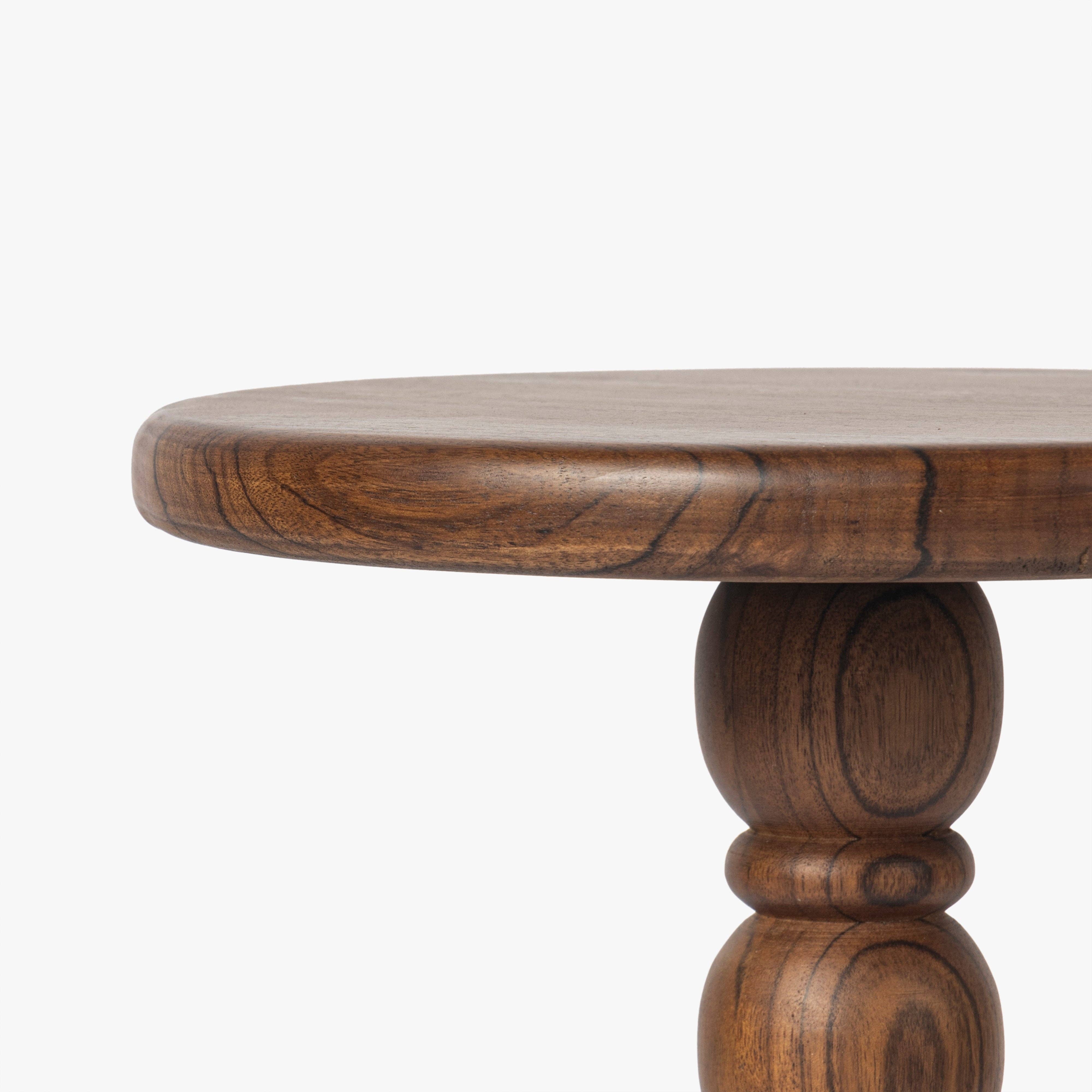 Spindle Drink Table: Black