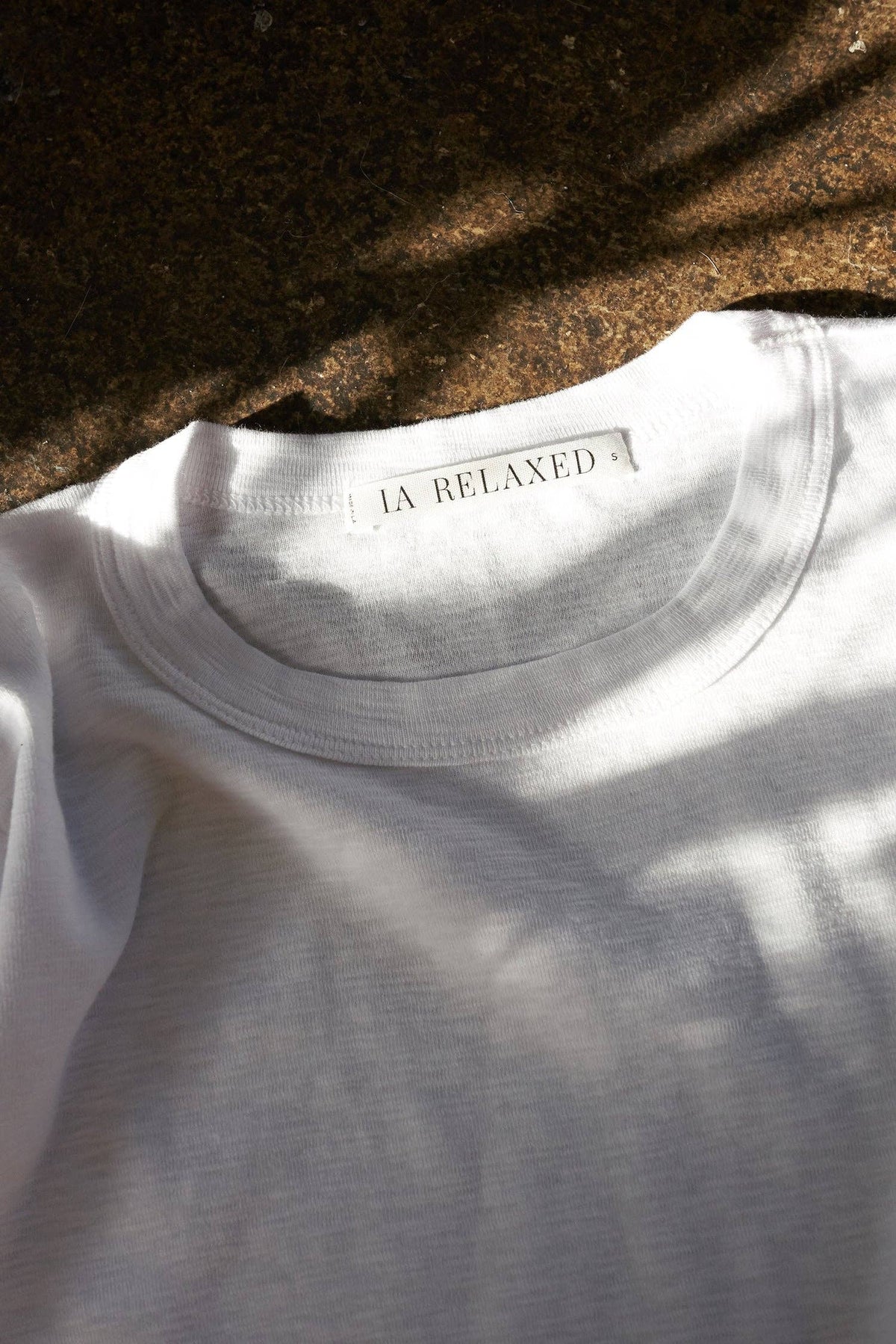 Vintage Slub Tee: White / S