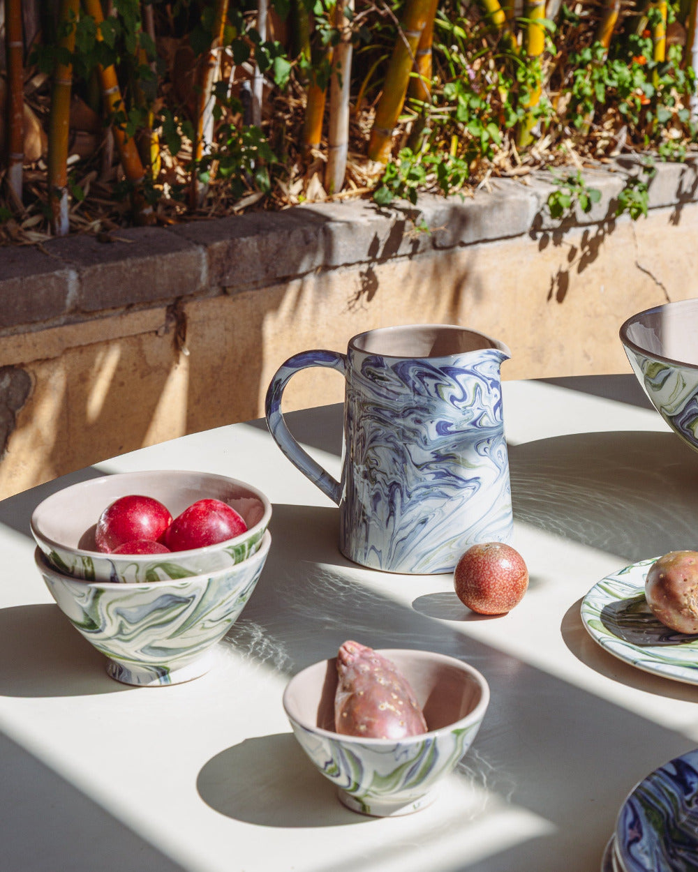 Marbled Ocean Bowl - Set of 4