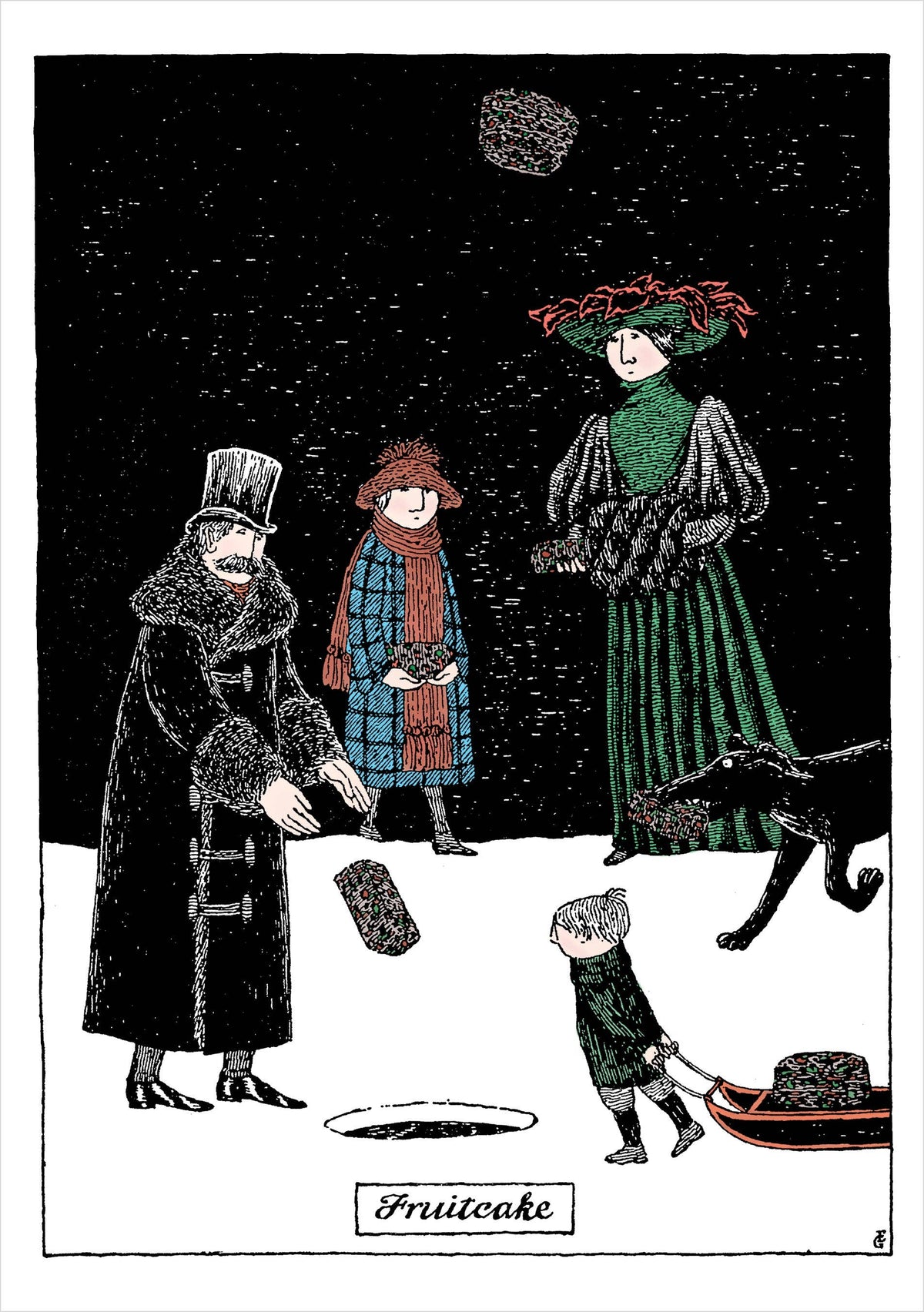 Edward Gorey Holiday Card Assortment