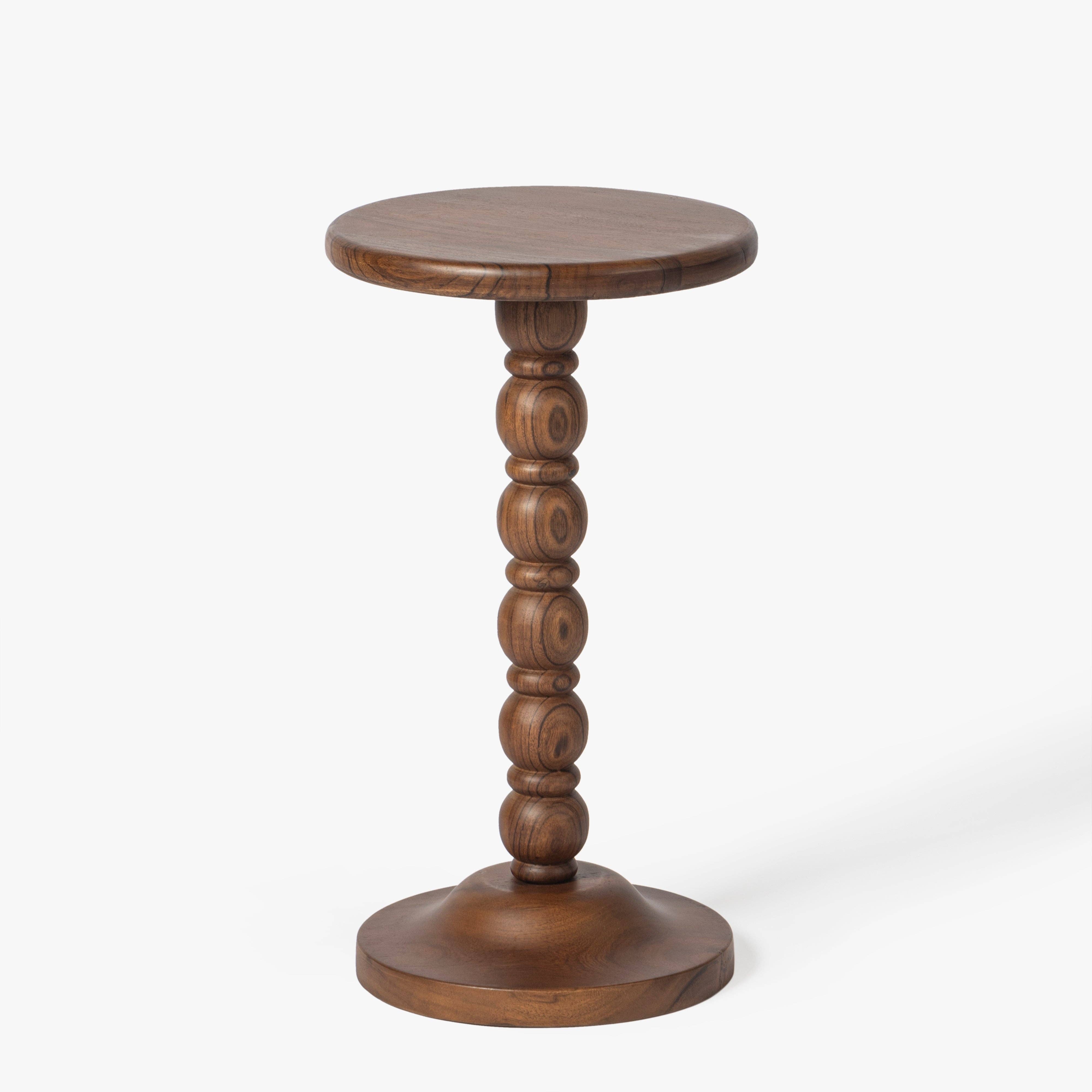 Spindle Drink Table: Black
