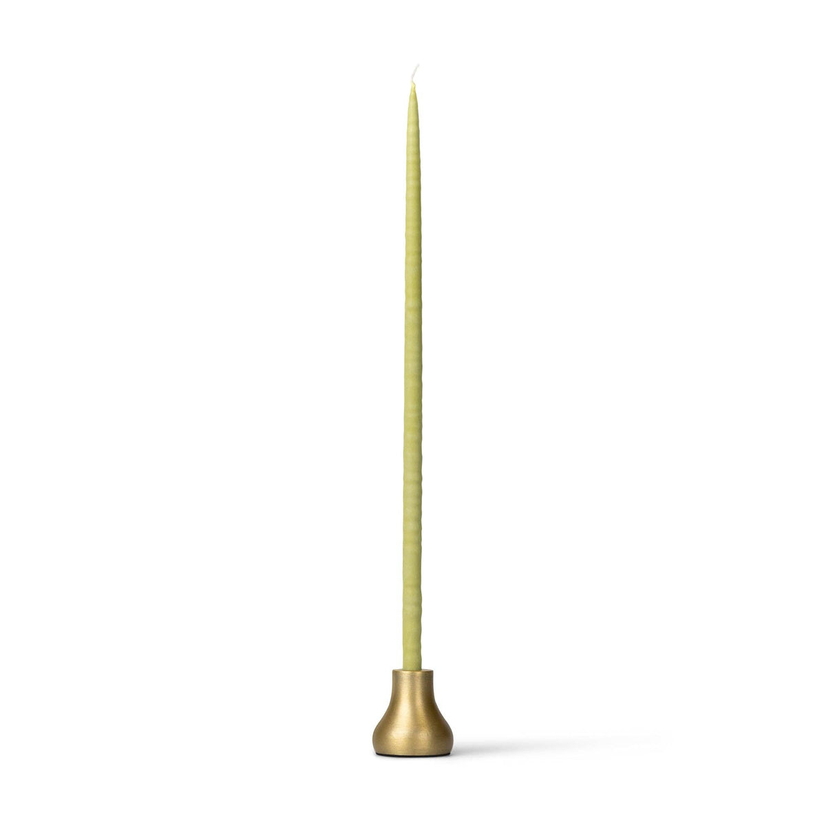 Thin Taper Candleholder in Old Gold - Set of 6