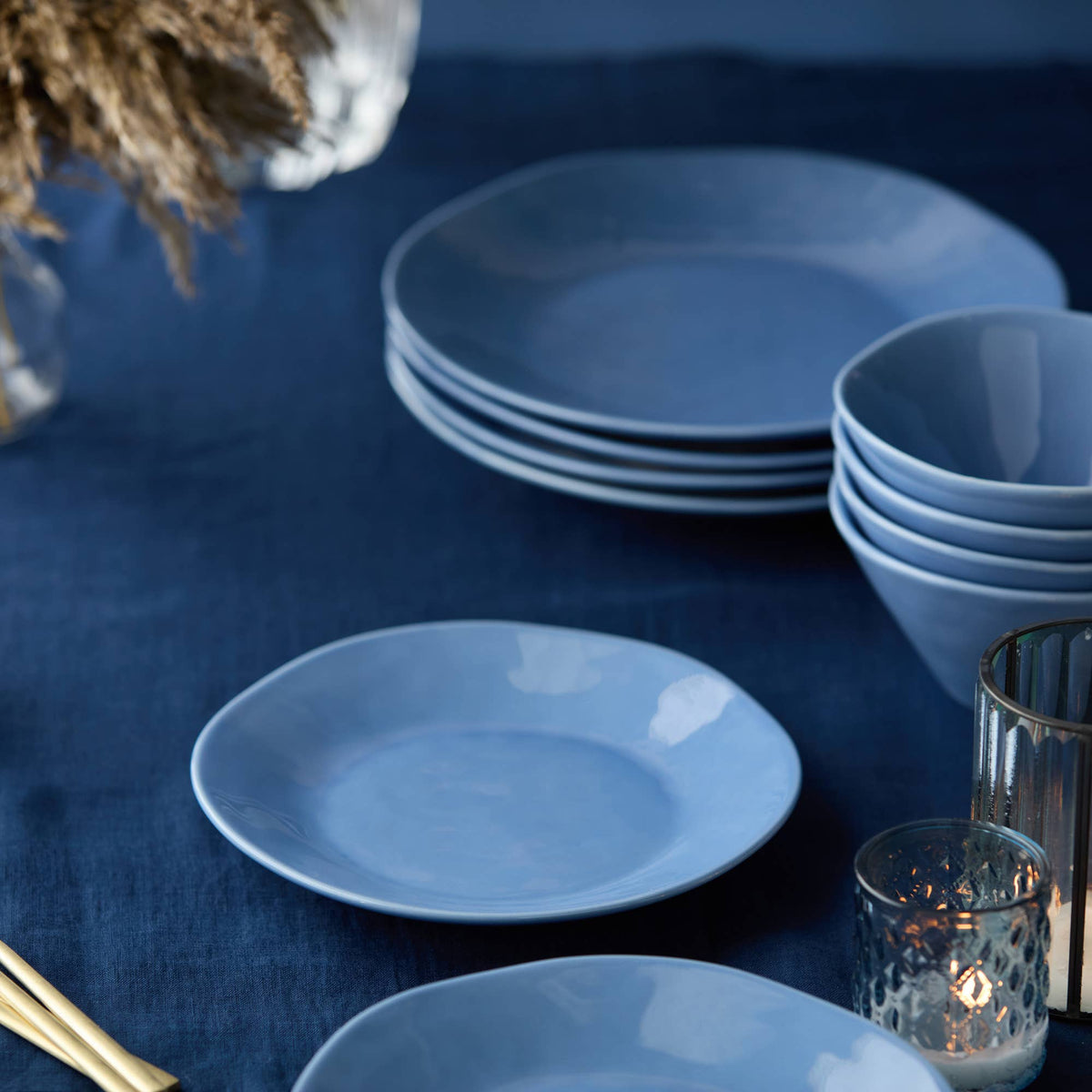 Cloudy Sky Salad Plate 9in