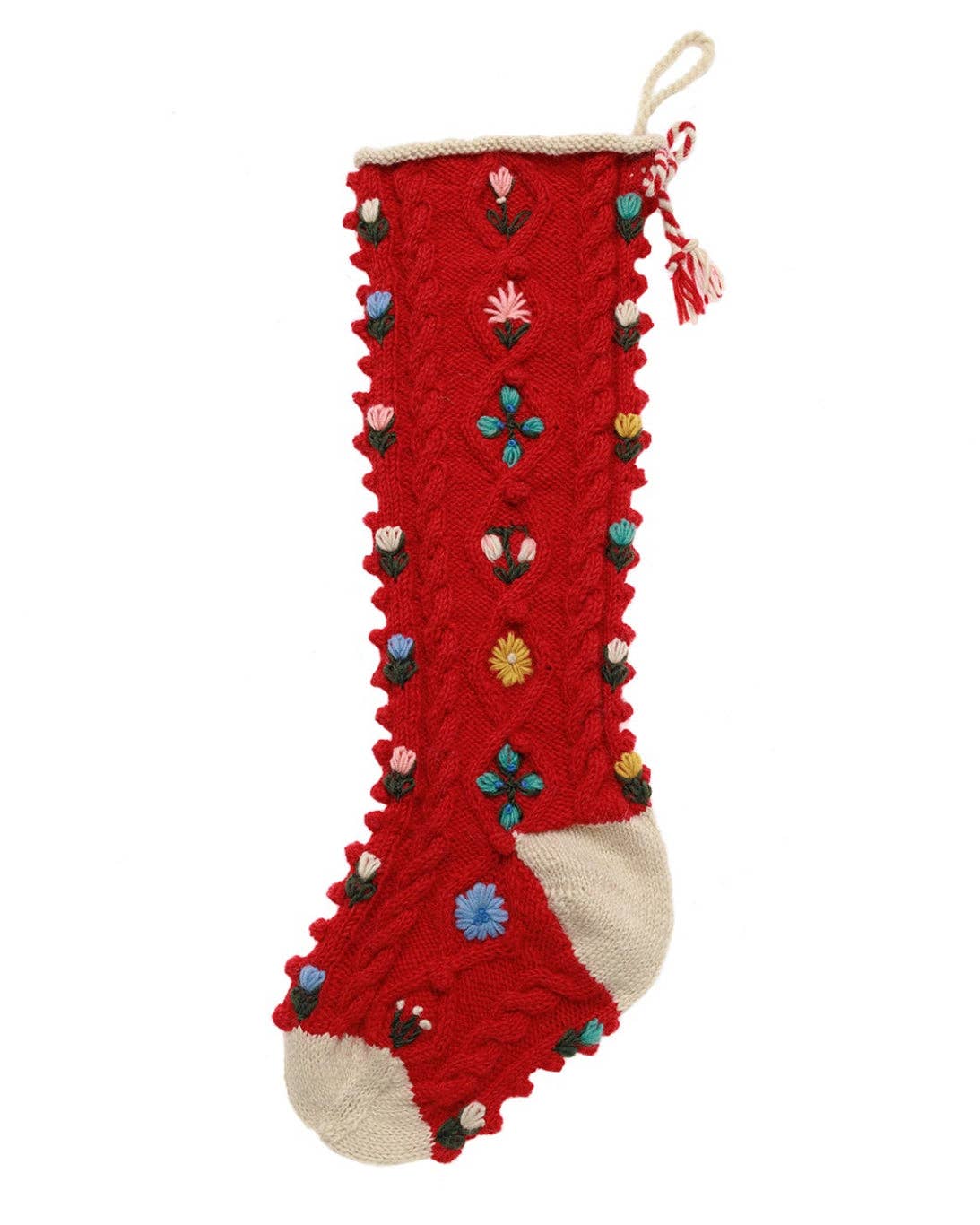 Tilly Stocking: Red