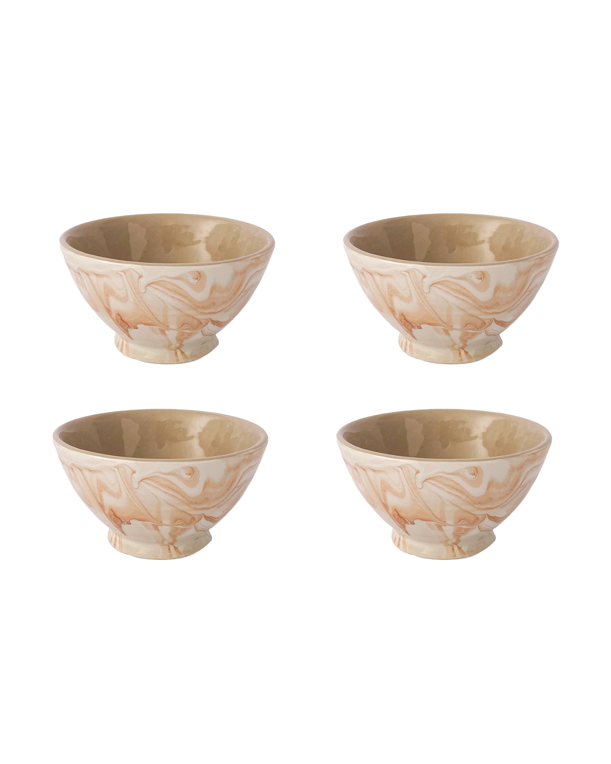 Marbled Terra Ramen Bowl, Sold Individually