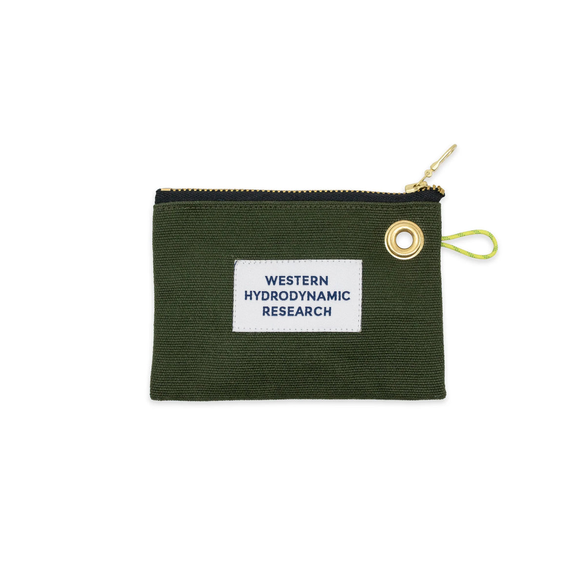 CANVAS ZIP WALLET: DRAB