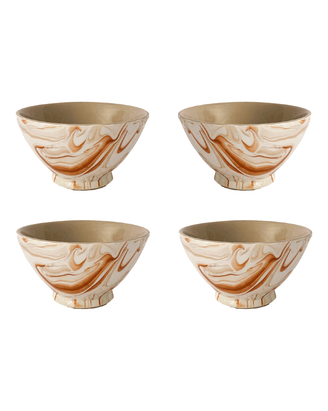 Marbled Terra Bowl, Sold Individually