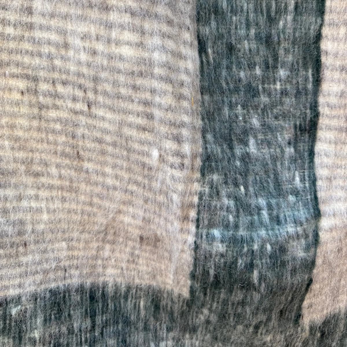 Heirloom Wool Momo Blanket | Cozy, Hot Spring-Felted Throw Handcrafted by Mayan Artisans