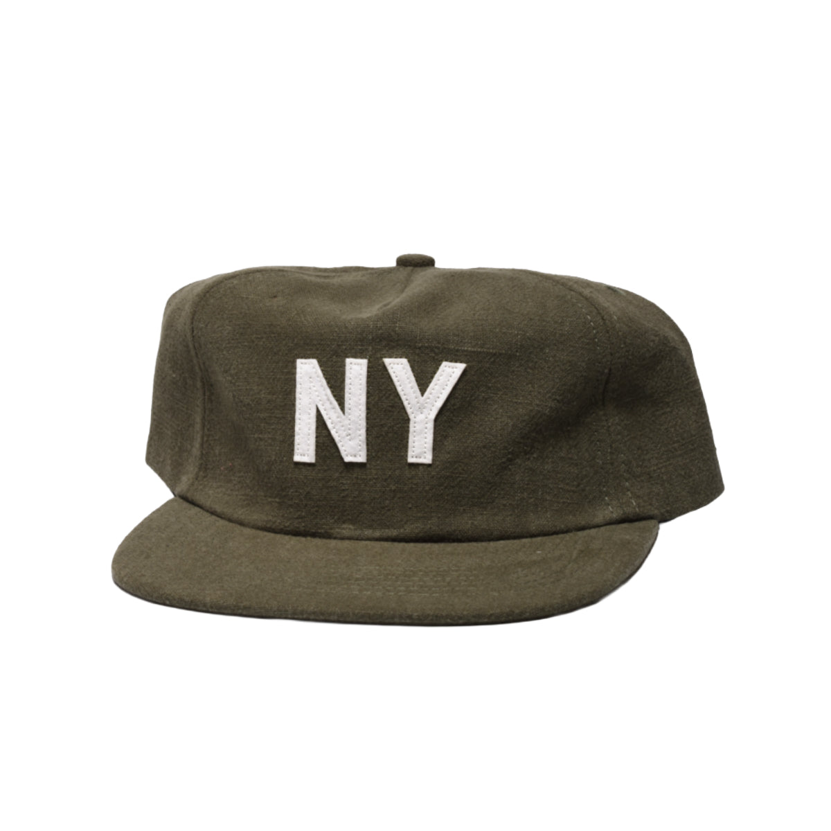Olive Linen New York Hat