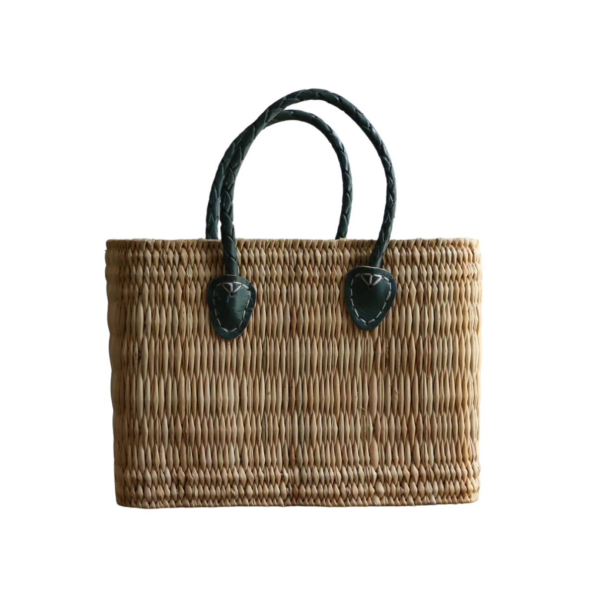 Gift Tote with Green Handles