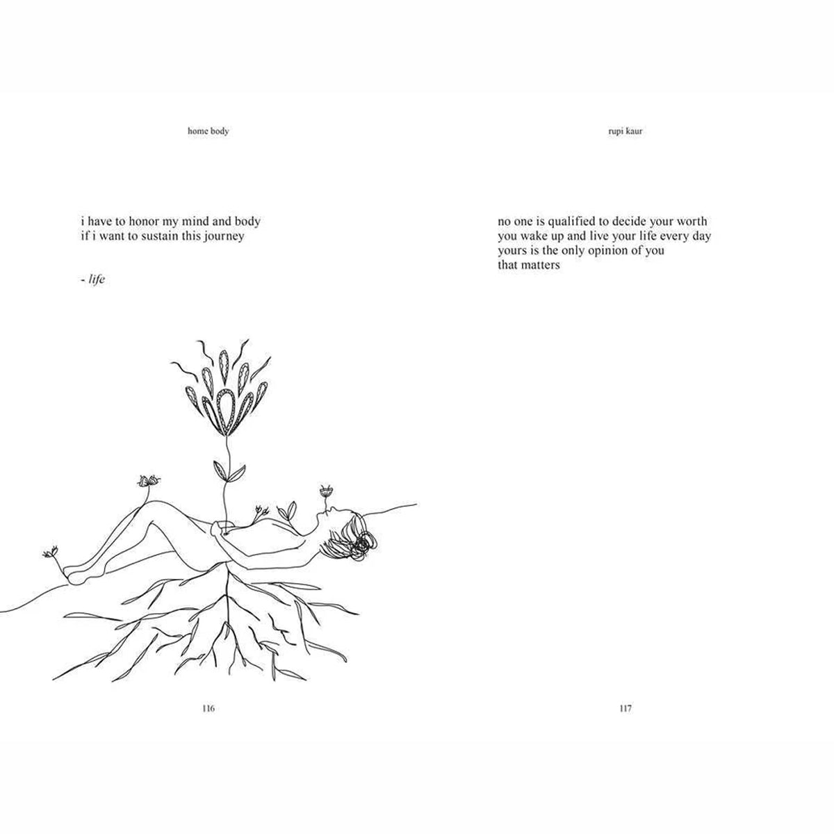 Home Body by Rupi Kaur: Paperback; 192 pages / English