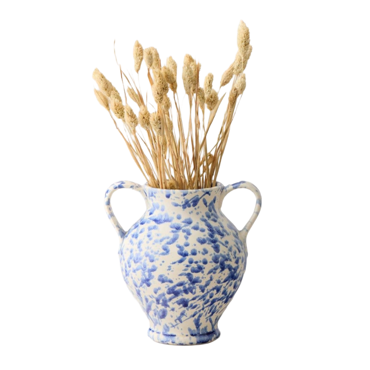 Artist's Spatter Vase: Navy