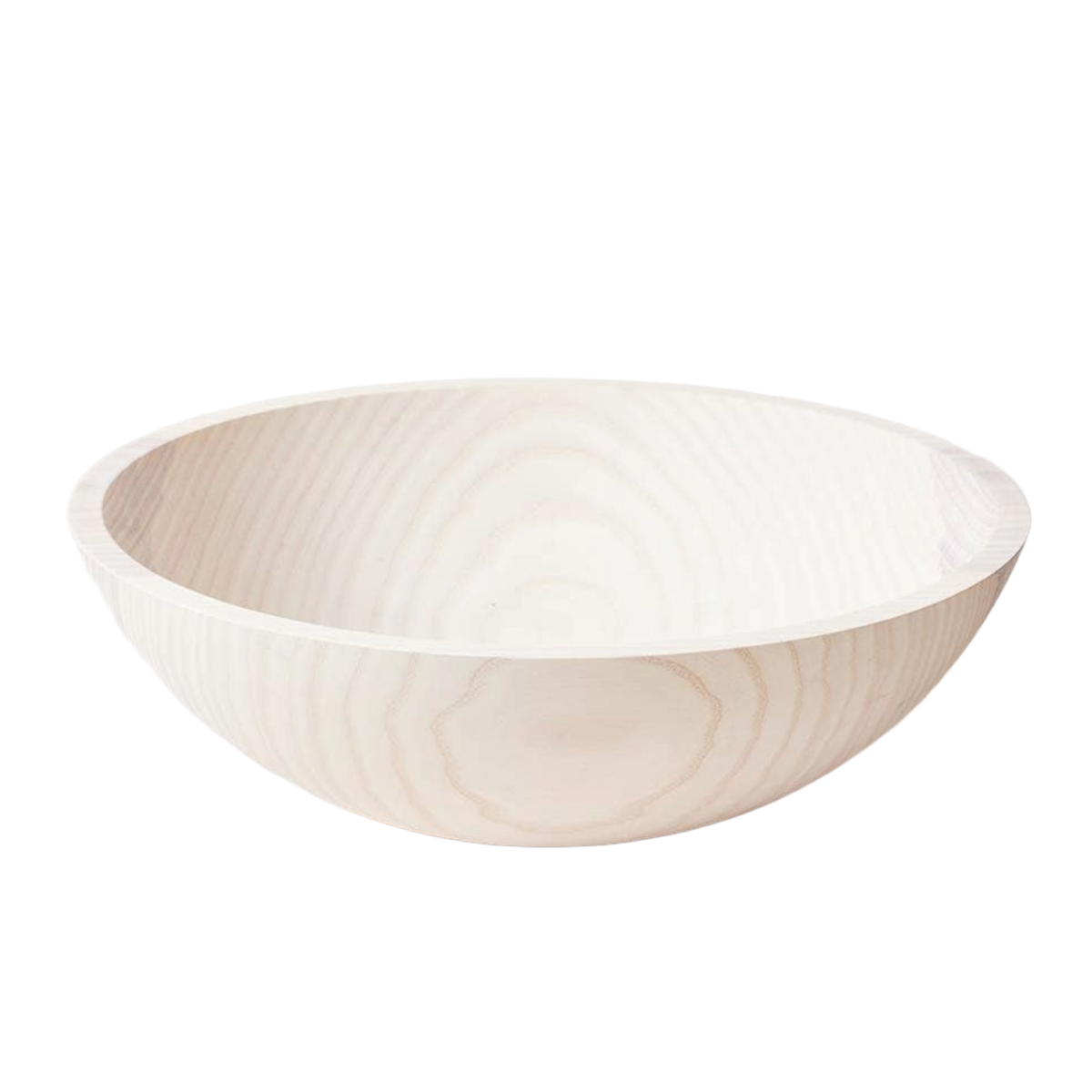 Crafted Wooden Bowls - White: 17"