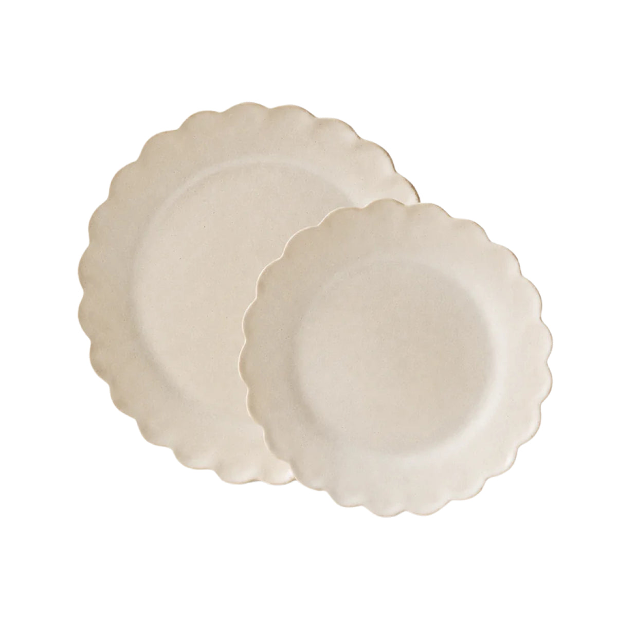 Cottage Plate: Sand / Side Plate