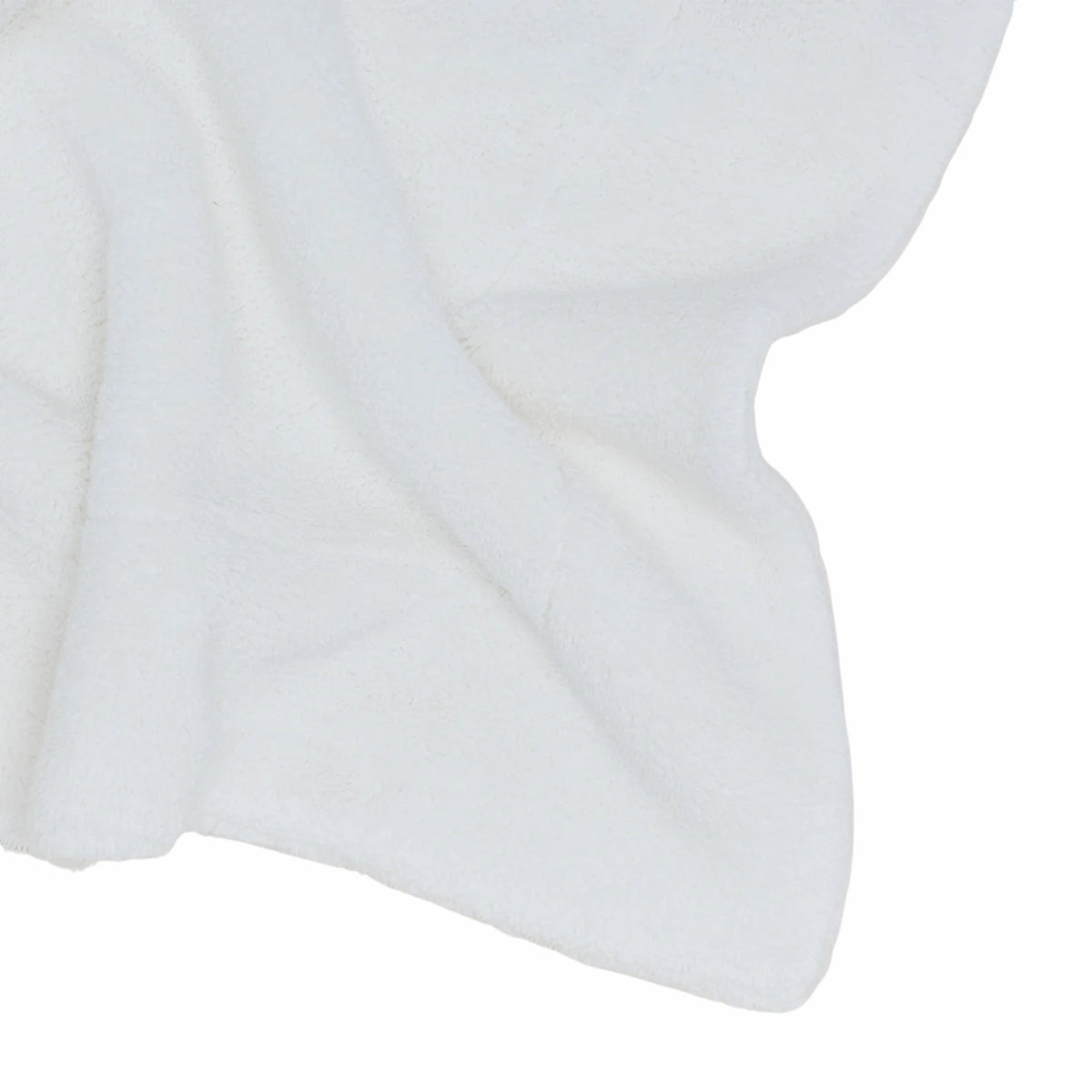 SIMPLE TERRY BATH MAT: WHITE