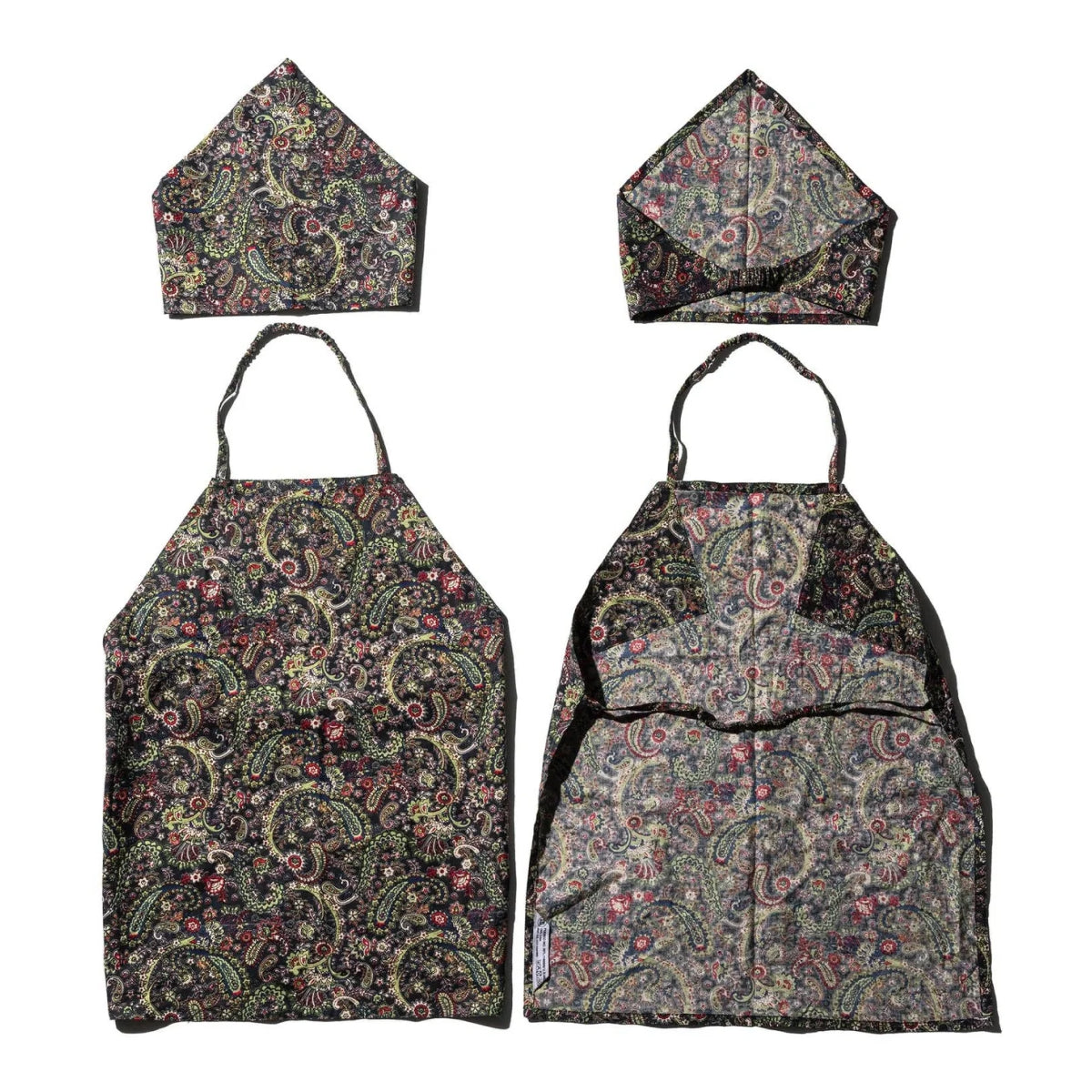 Paisley Kids Apron with Kerchief
