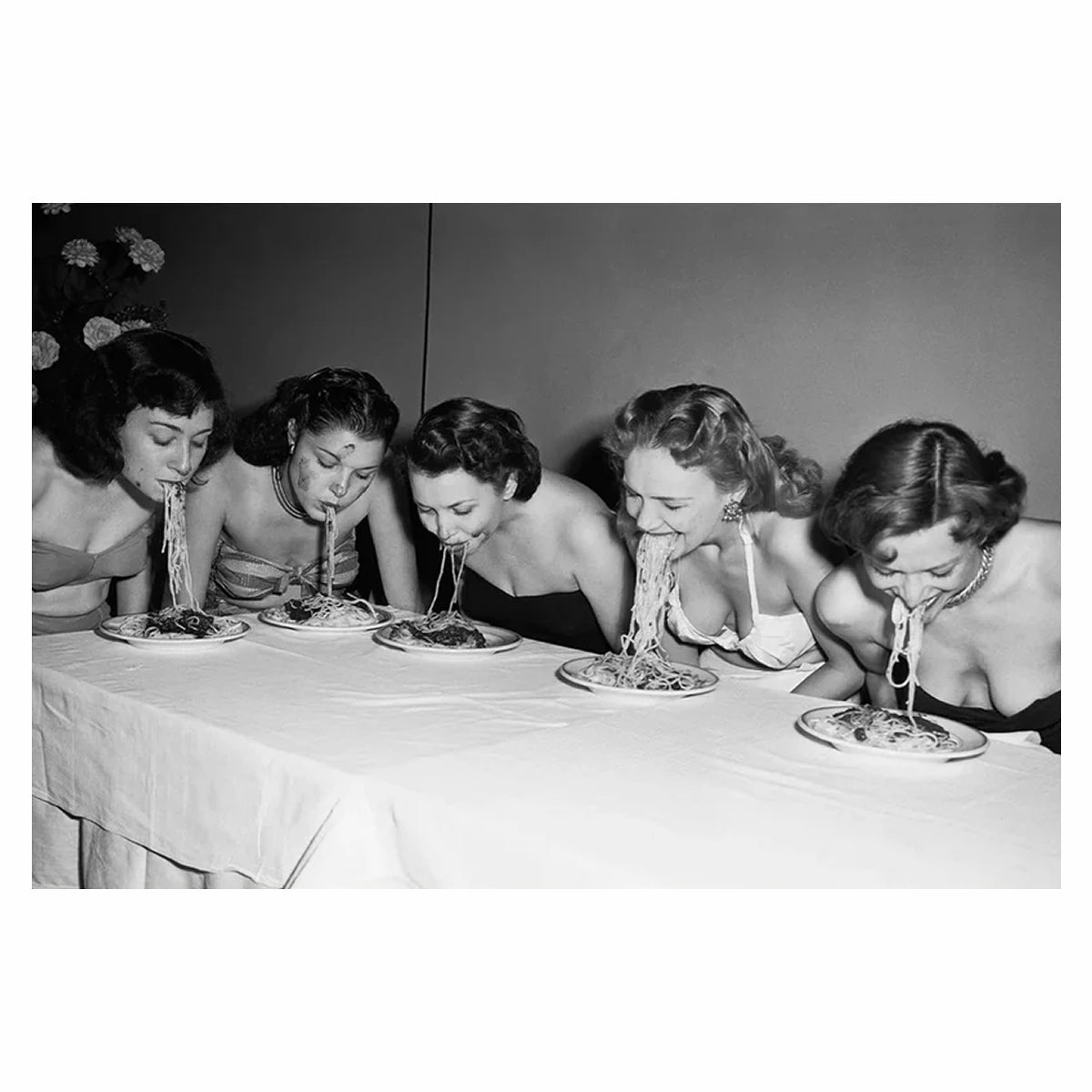 Girls Night Out Framed Print, Photograph By Bettmann