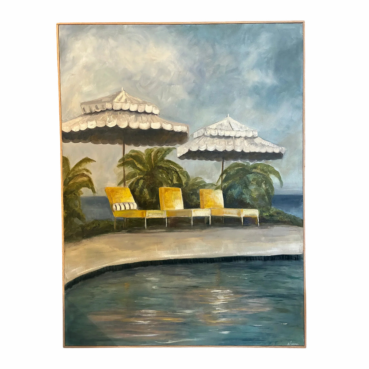 Alison Parsons, Pool 30” x 40”