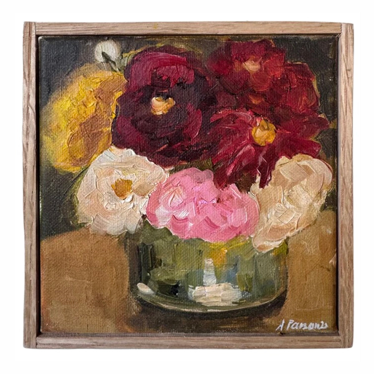 Alison Parsons, Floral Bouquet 6.5” x 6.5”