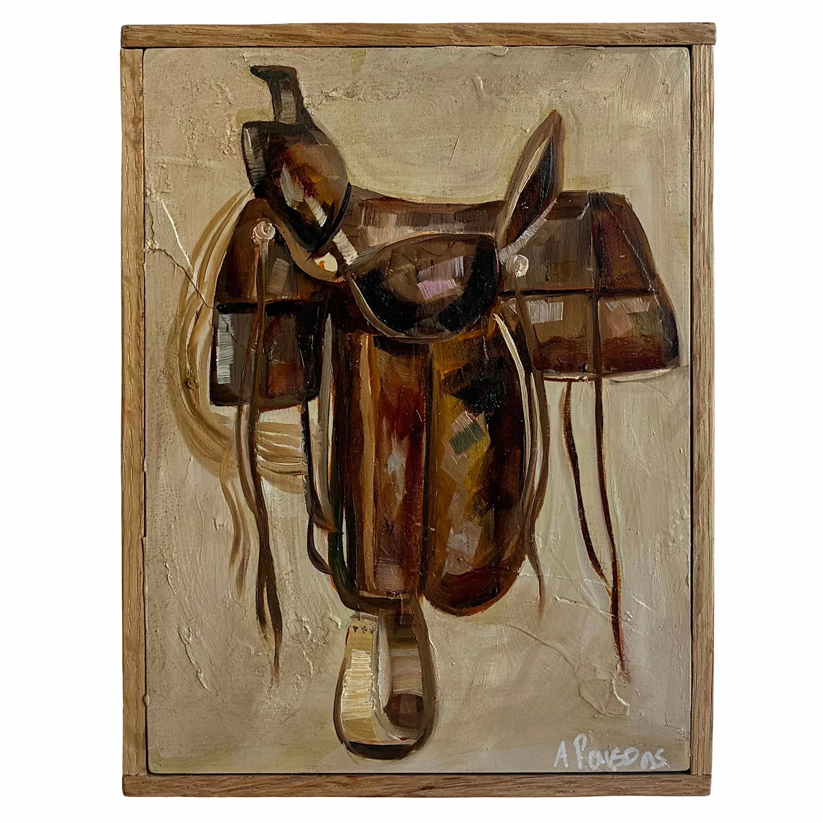Alison Parsons, Saddle 8.5” x 6.5”