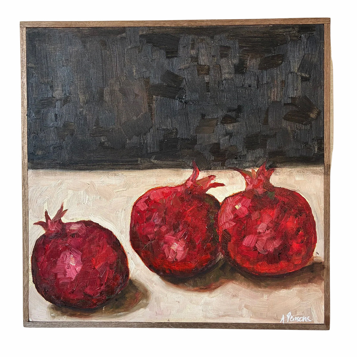 Alison Parsons, Pomegranates 12” x 12”