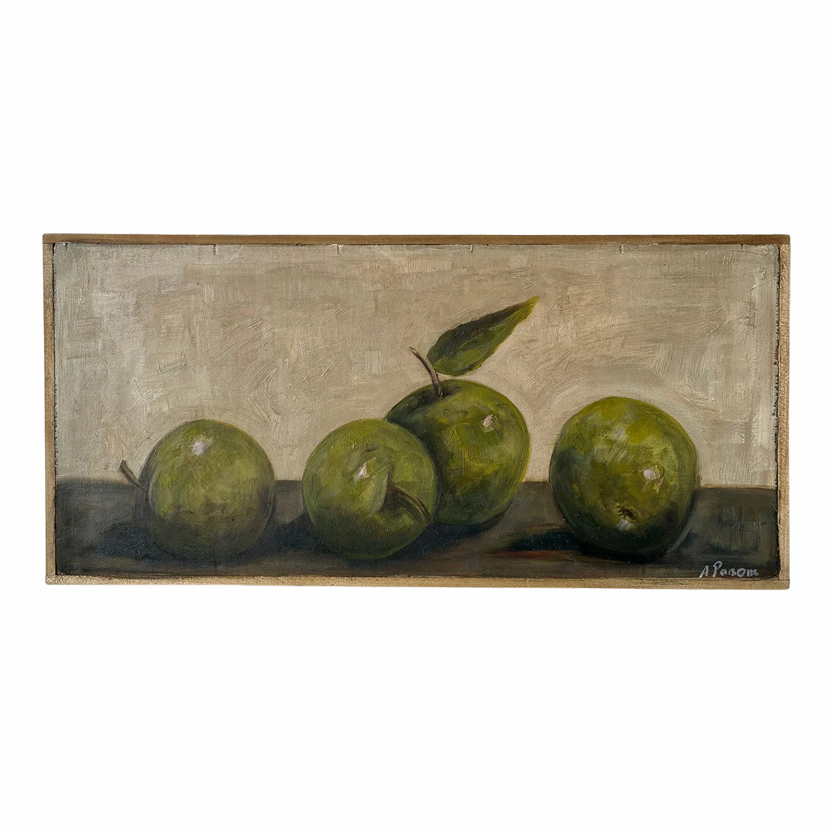 Alison Parsons, Apples 9” x 18.5”
