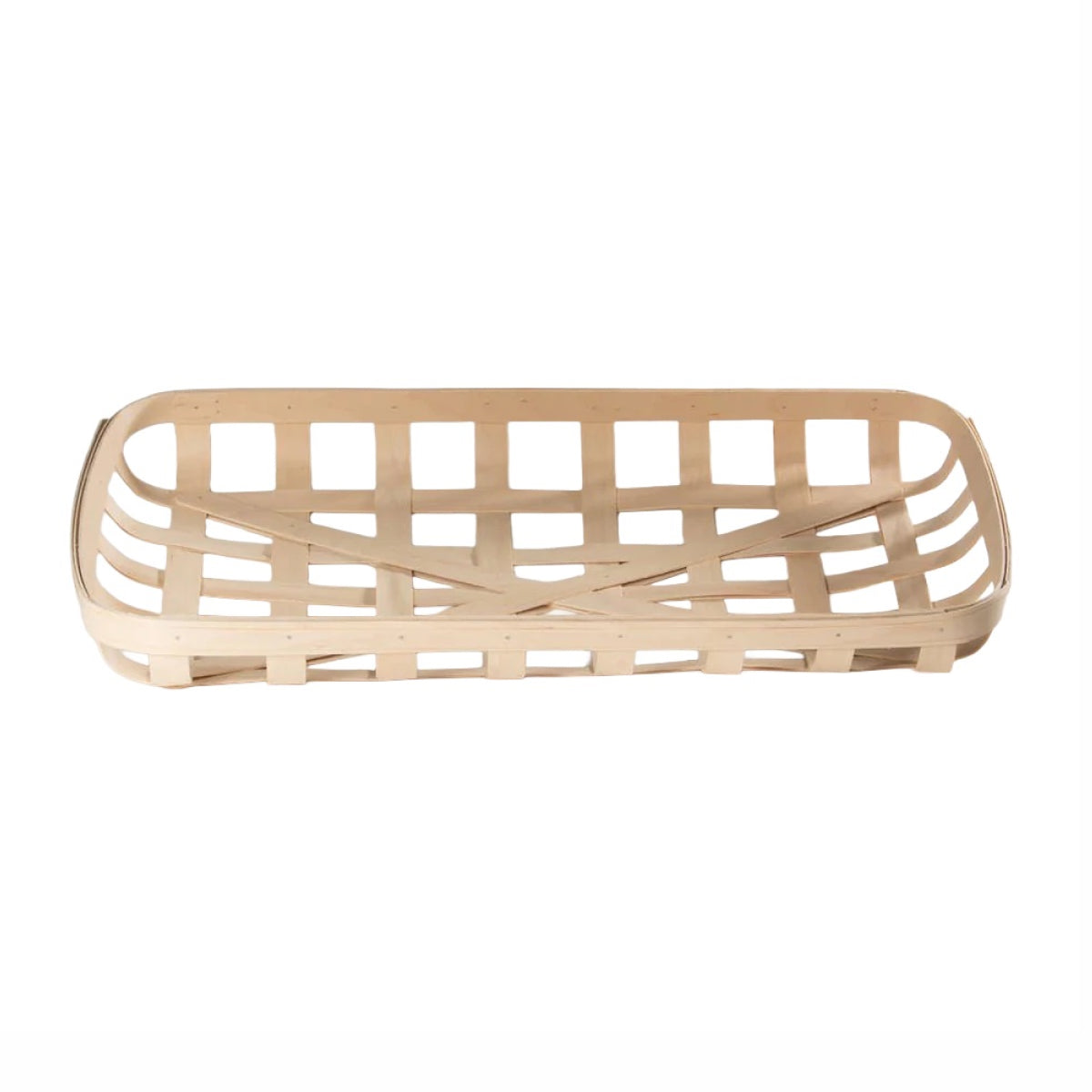 Large Richmond Basket: Ivory