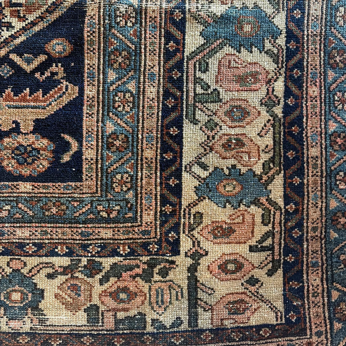 Antique Malayer Rug 4.6x6.7