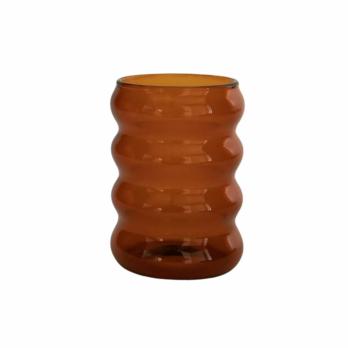 6oz Ripple Cup Set of 4, Amber