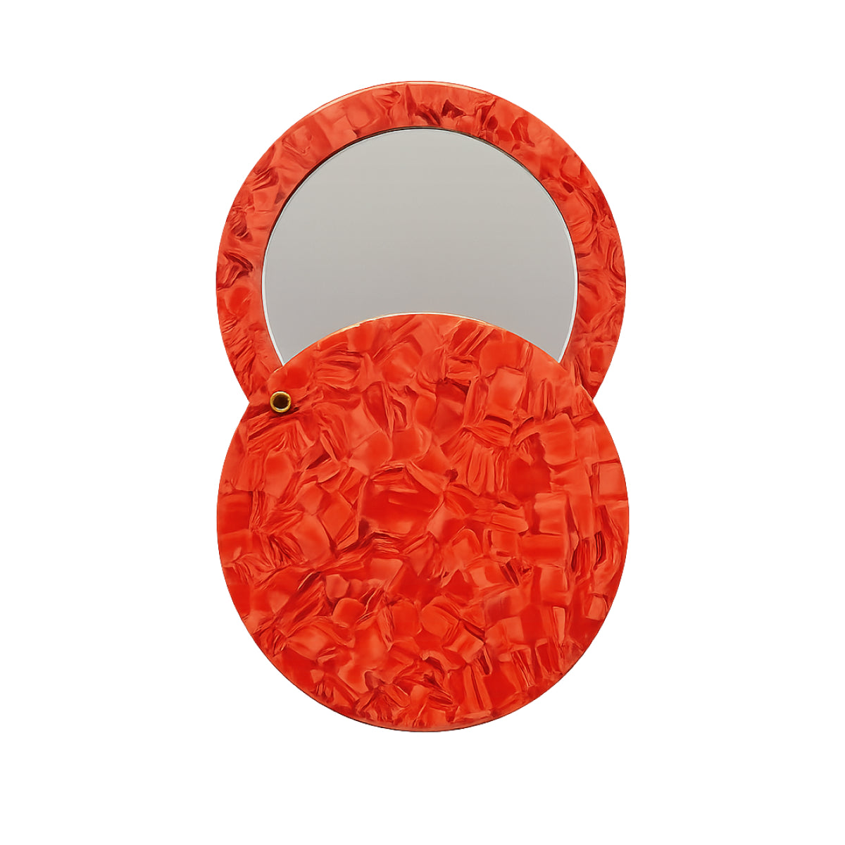 Circle Mirror in Poppy