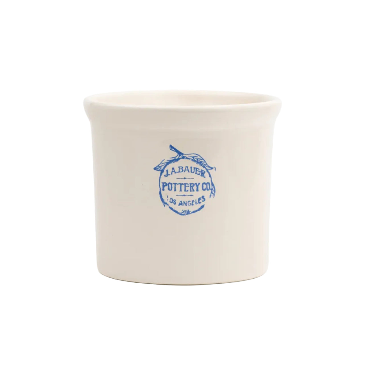 Half Gallon Crock: White