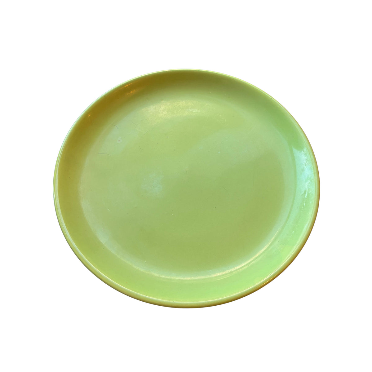 Vintage Bauer Plate in Green
