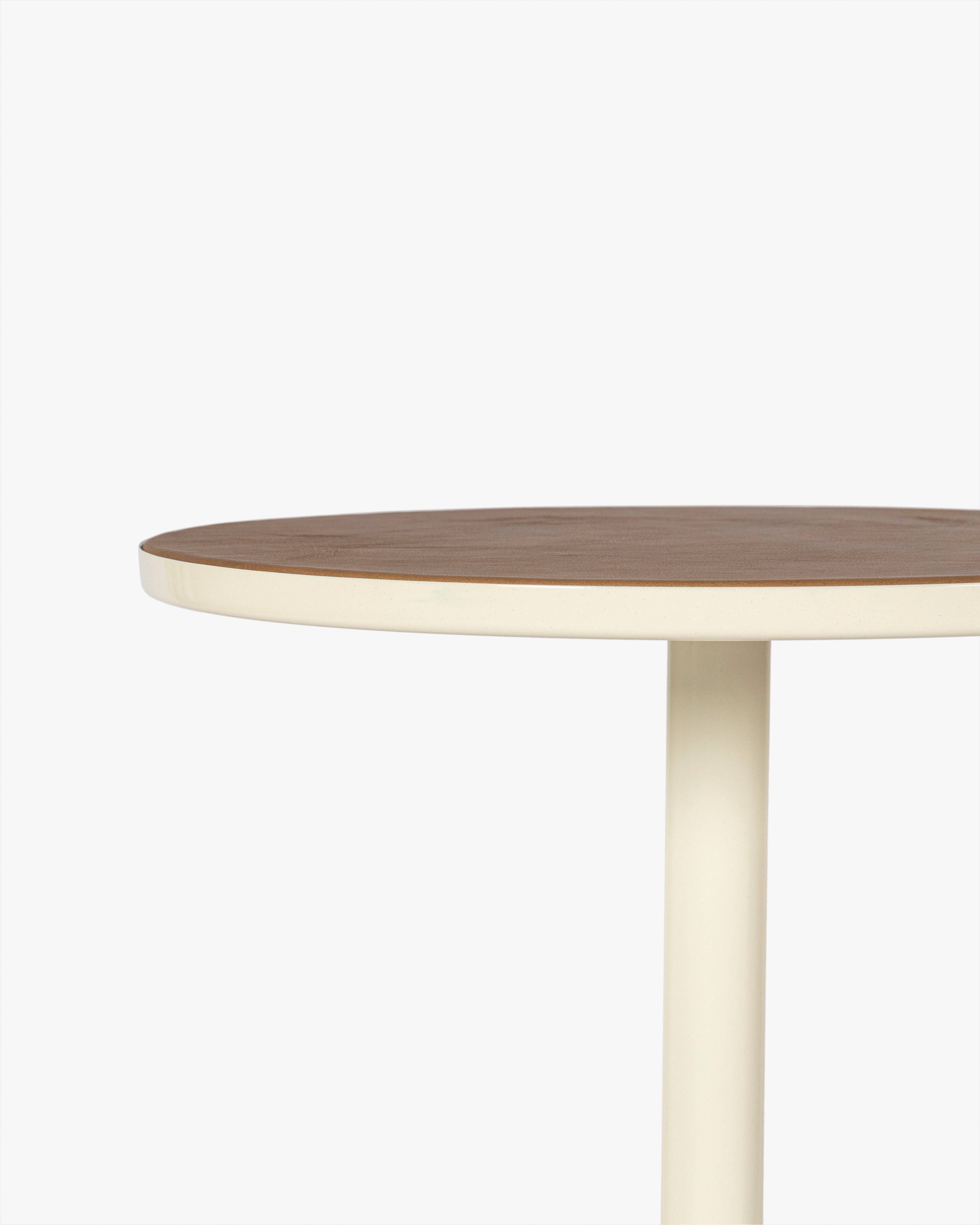 Calder Leather Side Table