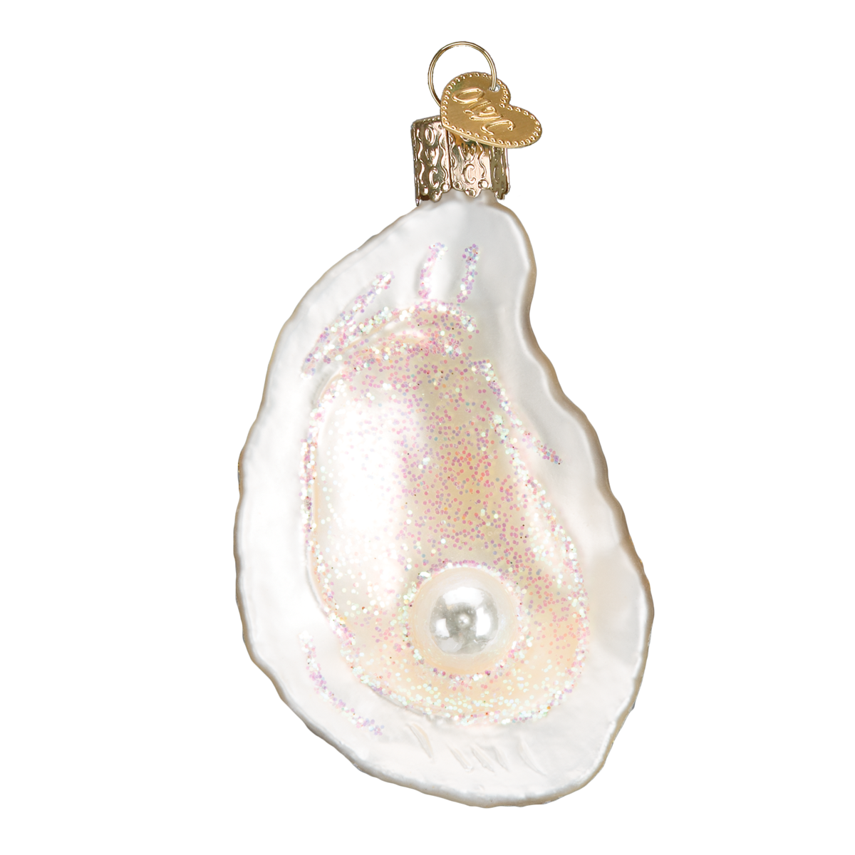 Oyster With Pearl Ornament