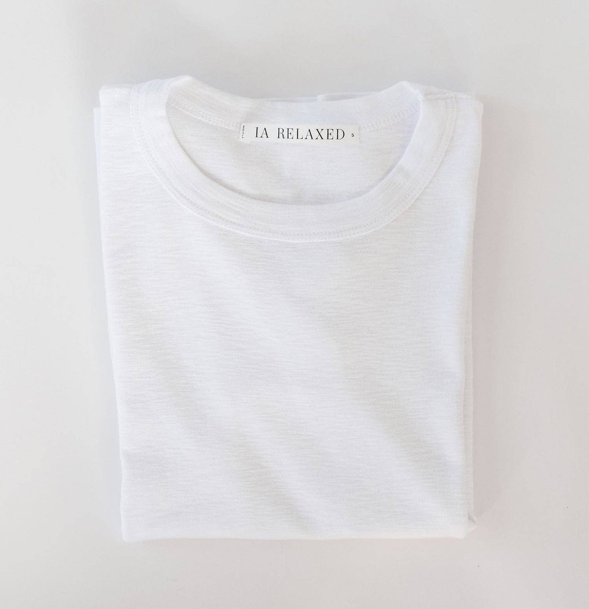 Vintage Slub Tee: White / S