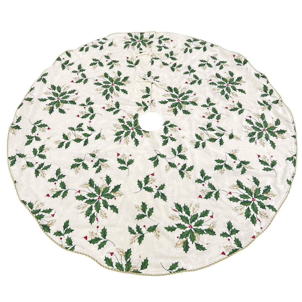 Lenox Scattered Holly Tree Skirt