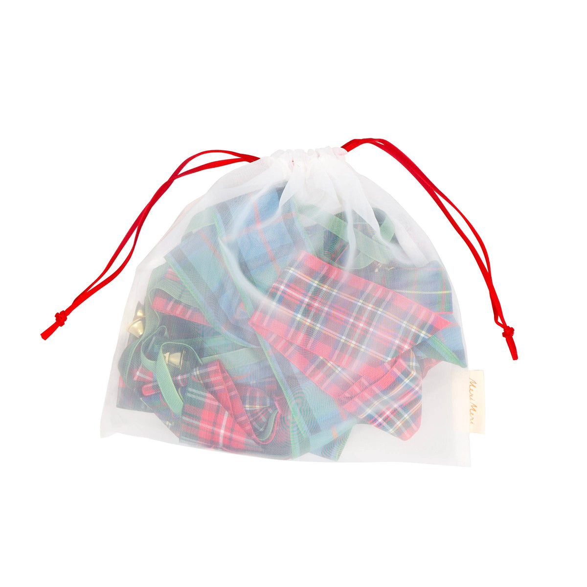 Tartan Bow Bell Garland