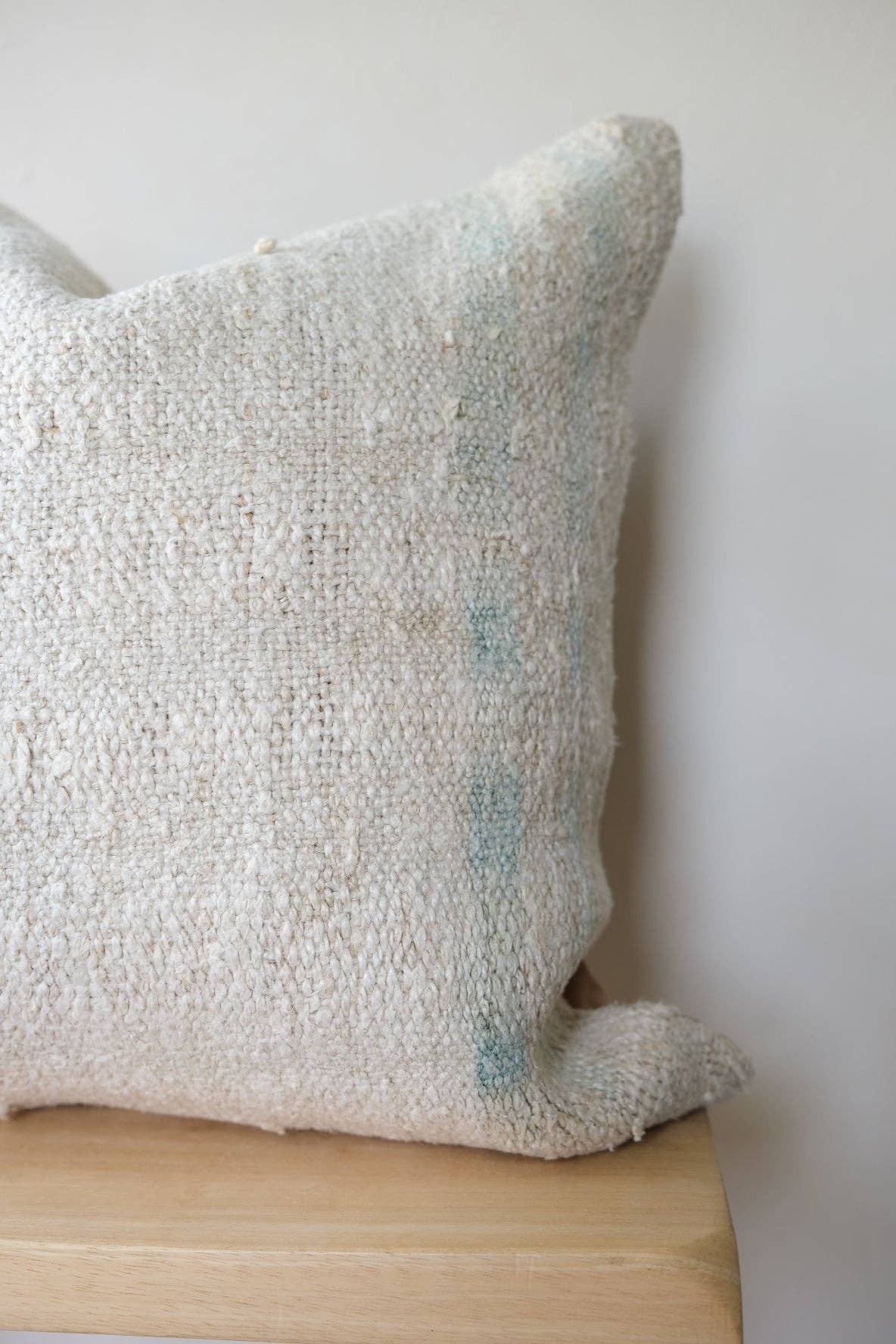 Mavi Kilim Pillow: 20x20