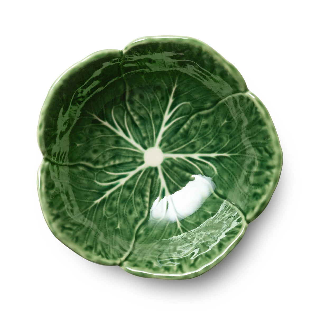Le Jardin Cabbage Cereal Bowl 7x7x2.5 16 oz