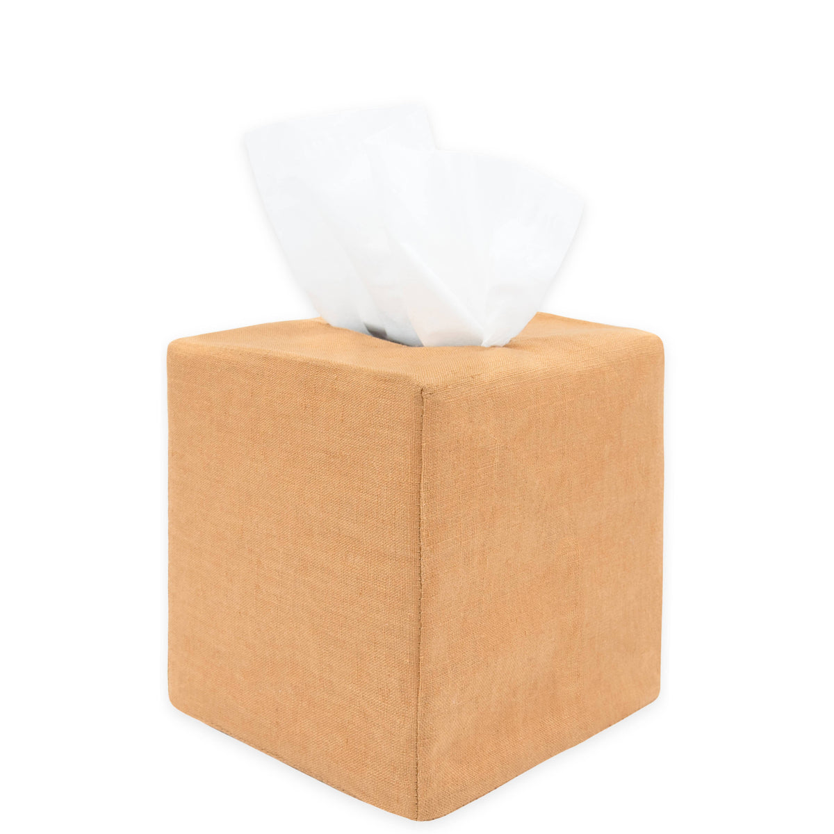James tissue box cover in fawn
