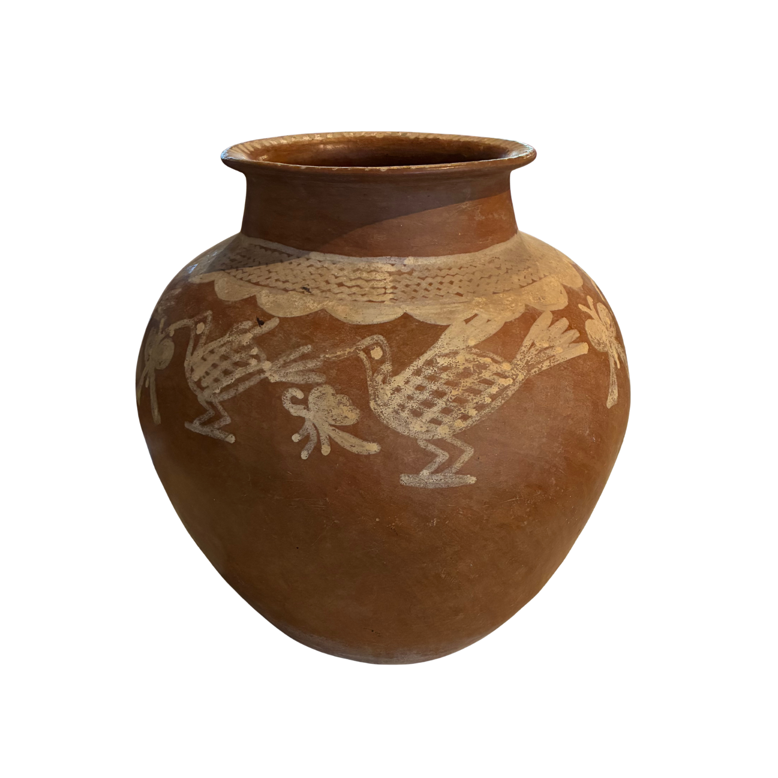 Handcrafted Terracotta Ceramic Vessel