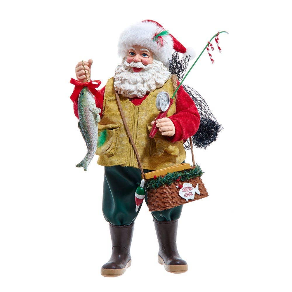 10.5“ Fabriché Fisherman Santa