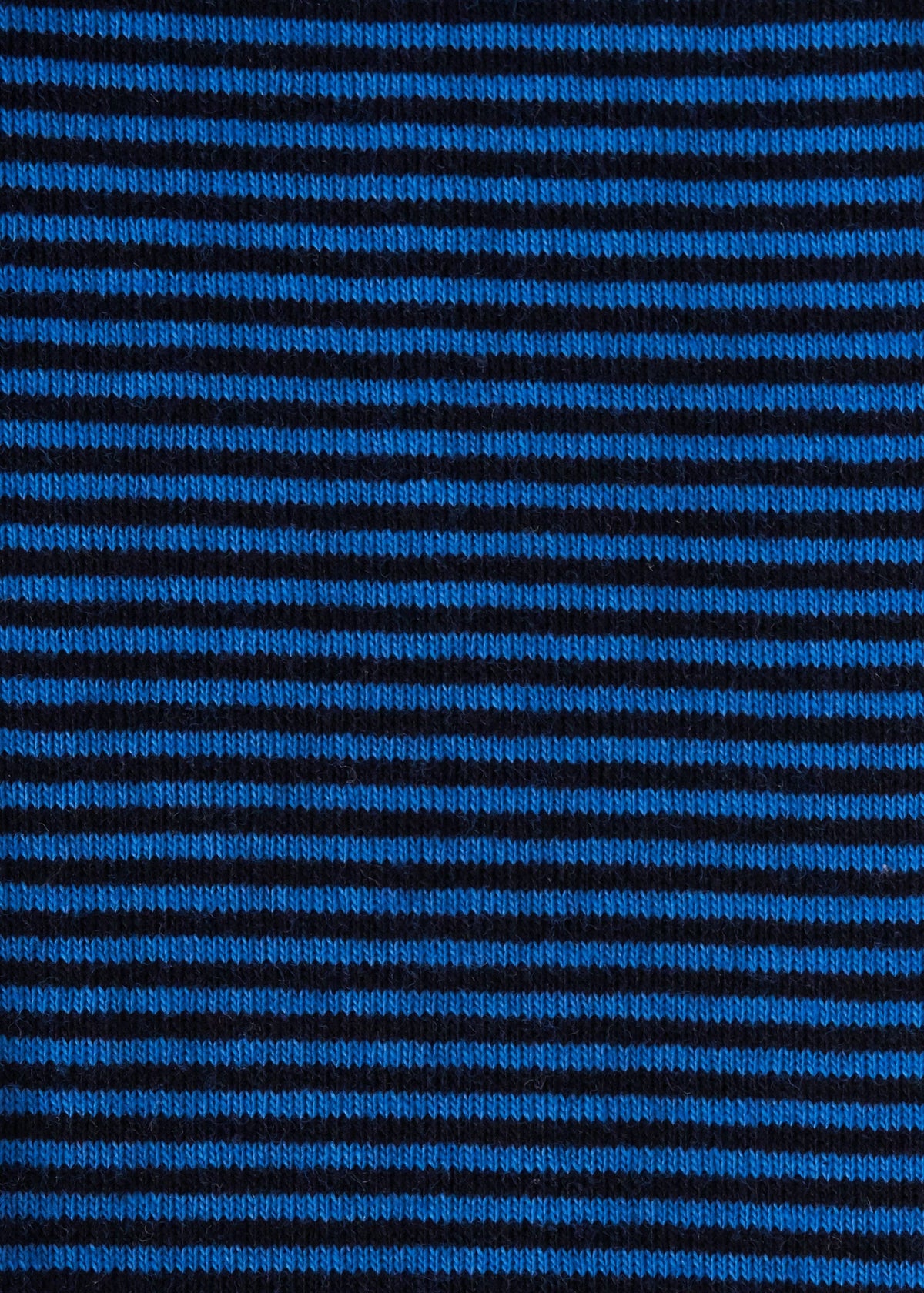 Low Back Stripe Top: Acid Blue Stripe / M