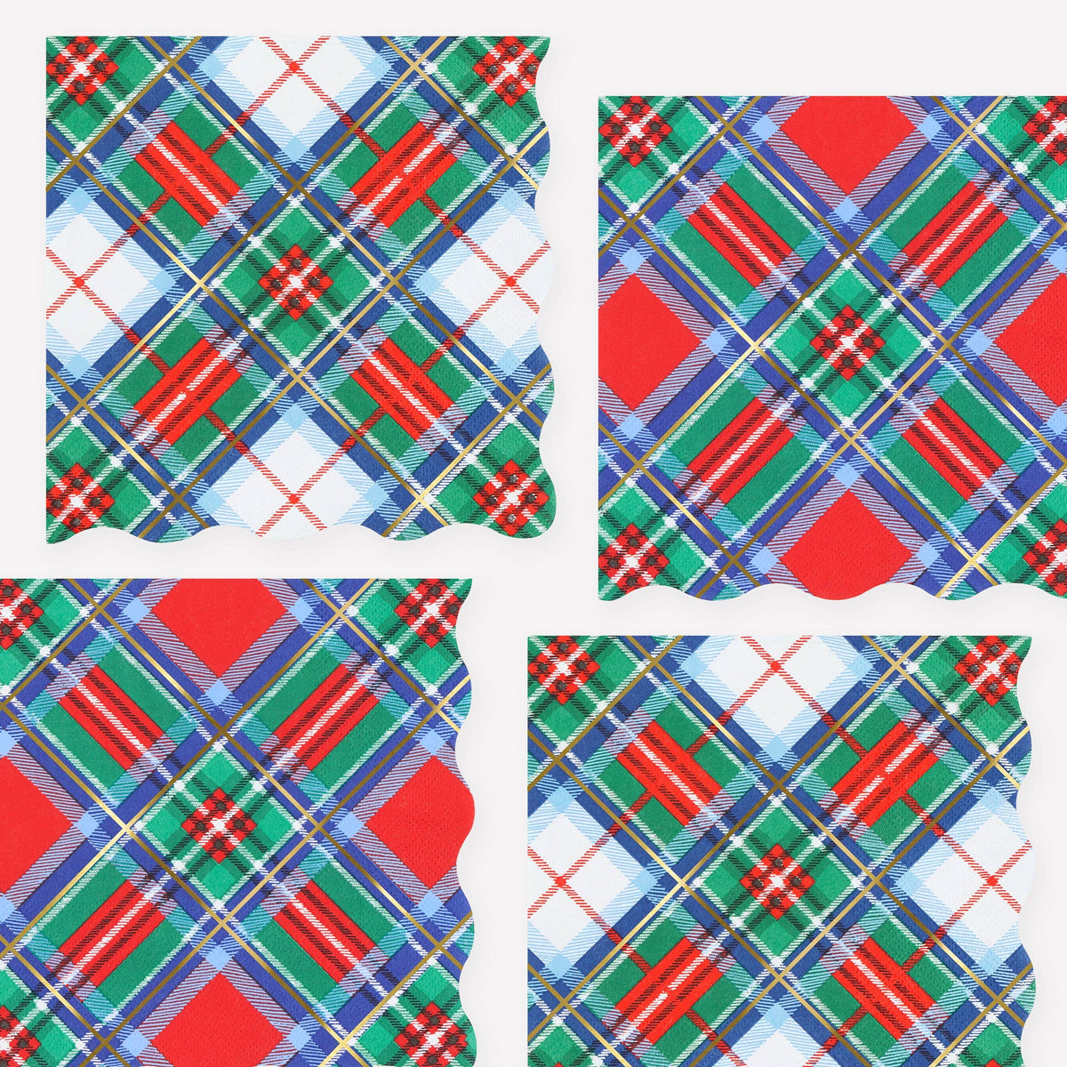 Tartan Mix Large Napkins