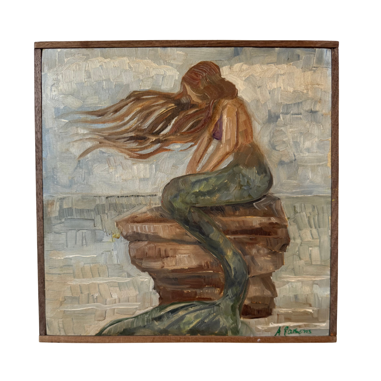 Alison Parsons, Mermaid, 10.5” x 10.5”