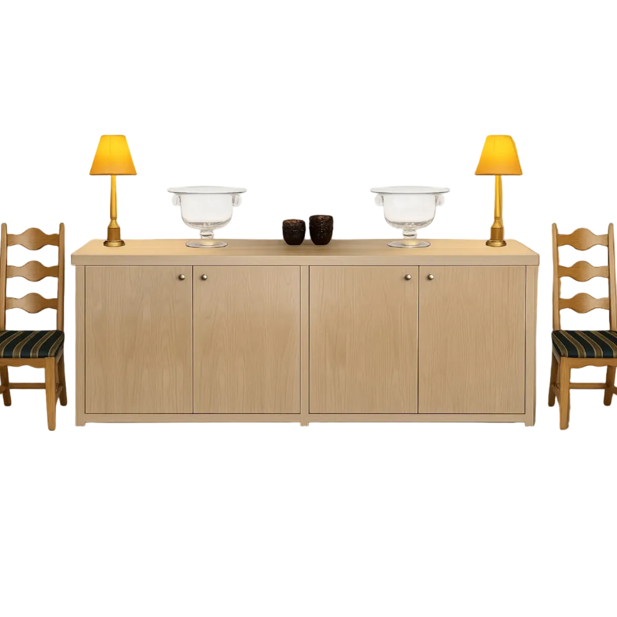 Plain Sawn Oak Sideboard