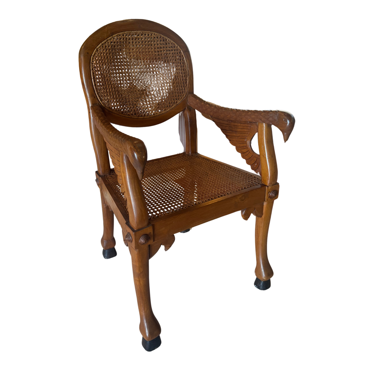Antique carved Wooden Armchair