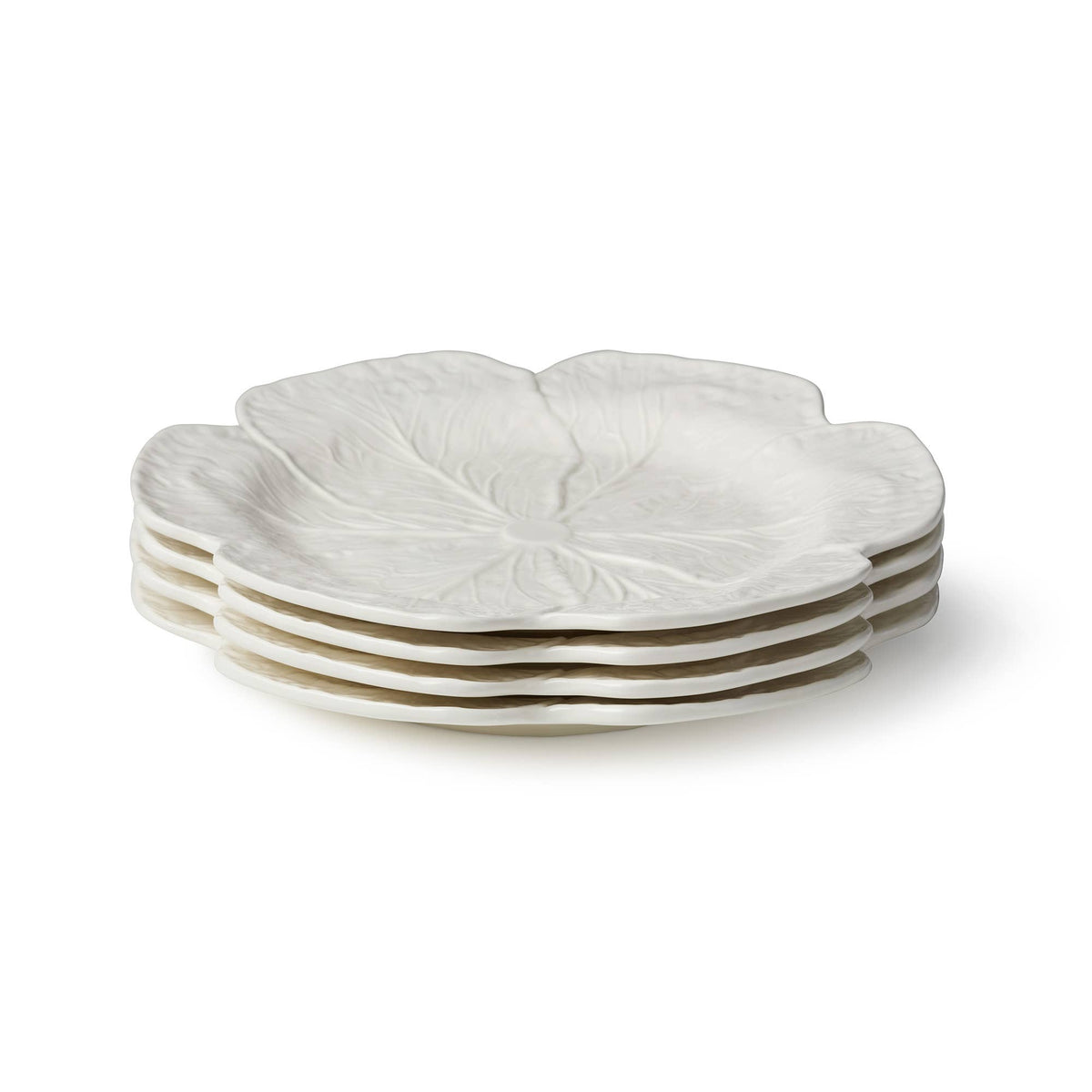 Le Jardin White Cabbage 3-D Dinner Plate 11 in