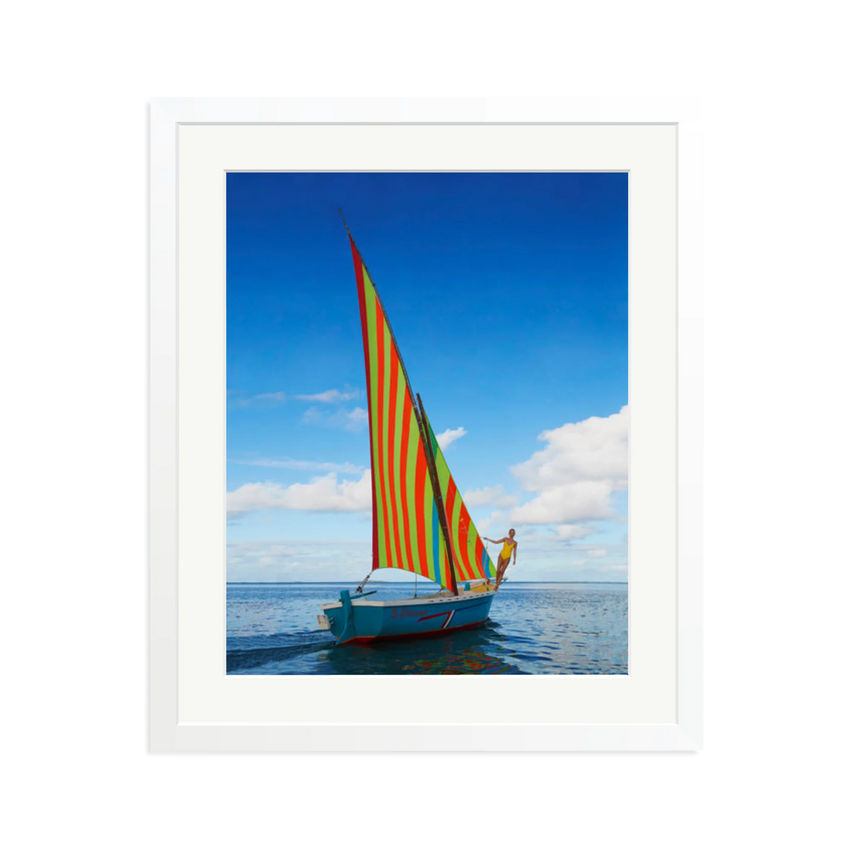 Sailing in Mauritius, by Dewey Nicks